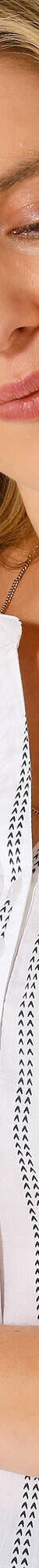 Gestreepte tuniek met oprolbare mouwen (wit / marine) Gestreepte tuniek met oprolbare mouwen (wit / marine)
